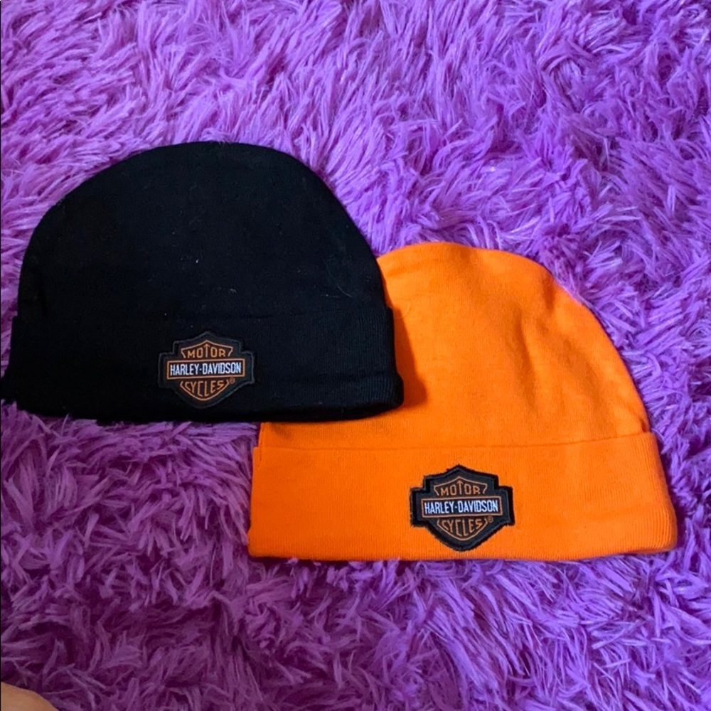 Harley Davidson Baby Beanie
